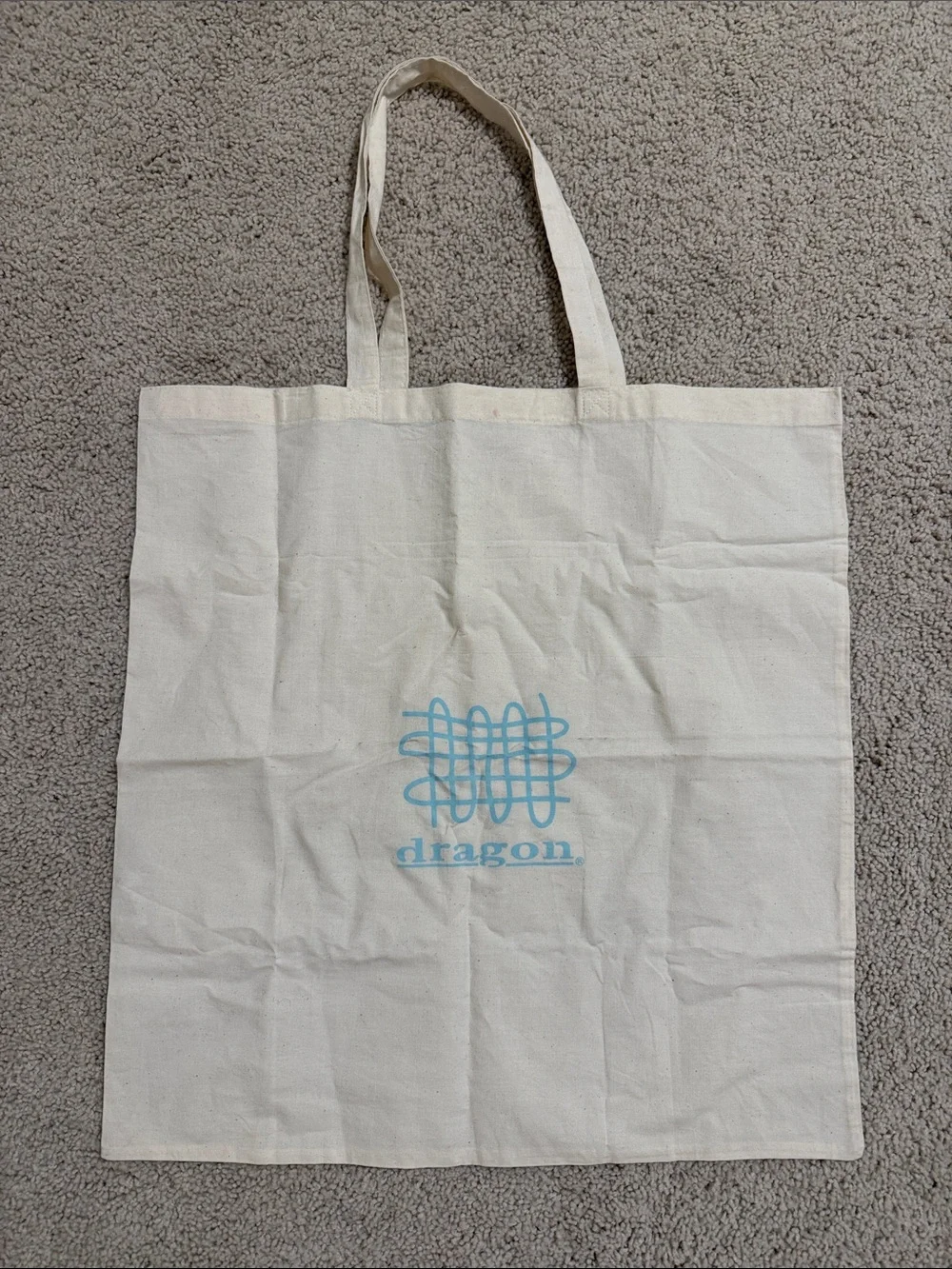 Dragon Diffusion Canvas Reusable Tote Bag